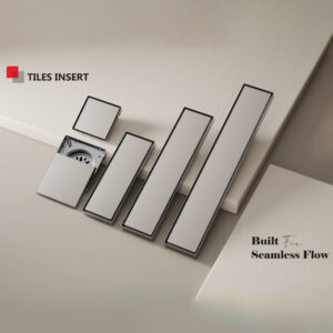 Shower drainer Tile Insert